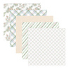 Spellbinders Peppermint Twist 6x6 Inch Paper Pad (169083) Spellbinders Peppermint Twist 6x6 Inch Paper Pad (169083)
