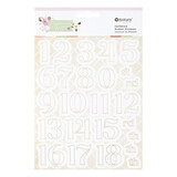 Spellbinders Peppermint Twist Cardstock Number Stickers (169117)