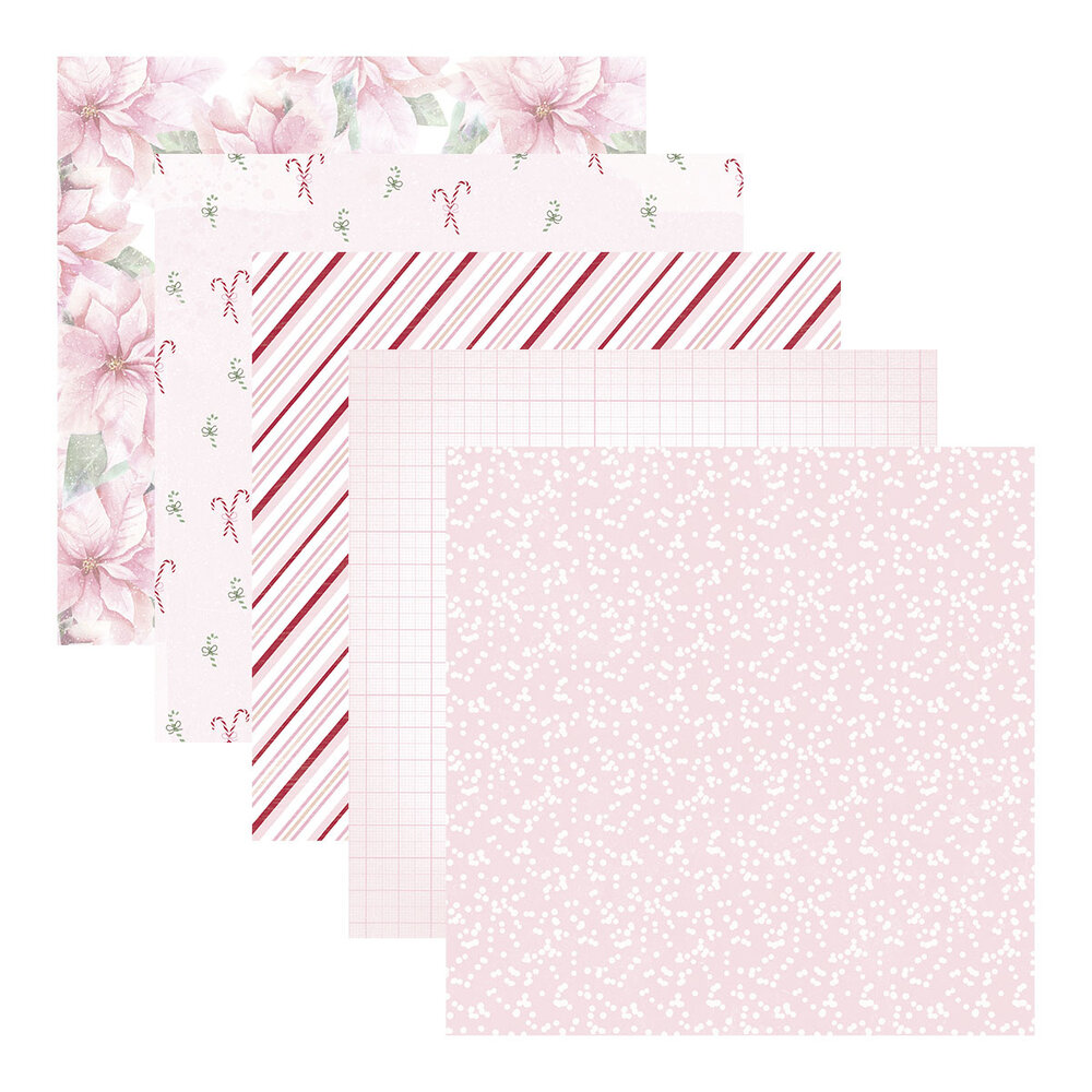 Spellbinders Peppermint Twist 6x6 Inch Paper Pad (169083) Spellbinders Peppermint Twist 6x6 Inch Paper Pad (169083)