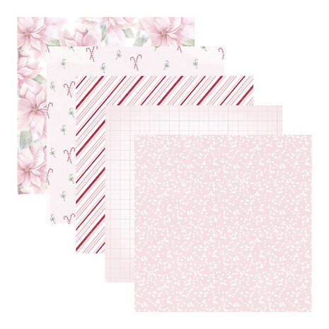 Spellbinders Peppermint Twist 6x6 Inch Paper Pad (169083) Spellbinders Peppermint Twist 6x6 Inch Paper Pad (169083)
