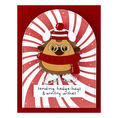 Spellbinders Merry Mischief Clear Stamp & Die Set Hedge-Hugs (SDS-213) Spellbinders Merry Mischief Clear Stamp & Die Set Hedge-Hugs (SDS-213)