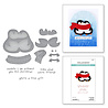 Spellbinders Merry Mischief Clear Stamp & Die Set Cozy Waddles (SDS-210) Spellbinders Merry Mischief Clear Stamp & Die Set Cozy Waddles (SDS-210)