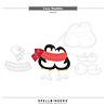 Spellbinders Merry Mischief Clear Stamp & Die Set Cozy Waddles (SDS-210) Spellbinders Merry Mischief Clear Stamp & Die Set Cozy Waddles (SDS-210)