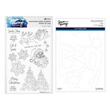 Spellbinders Ho Ho Ho Stamp & Die Bundle (BD-0999)