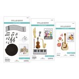 Spellbinders Bibi's Musical Notes Die Bundle Small Instruments (BD-0979)