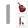 Spellbinders Bibi's Musical Notes Etched Dies Majestic Guitar Box Side Panels (S3-552) Spellbinders Bibi's Musical Notes Etched Dies Majestic Guitar Box Side Panels (S3-552)