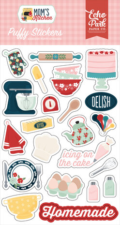 Echo Park Mom's Kitchen Puffy Stickers (MK470066)