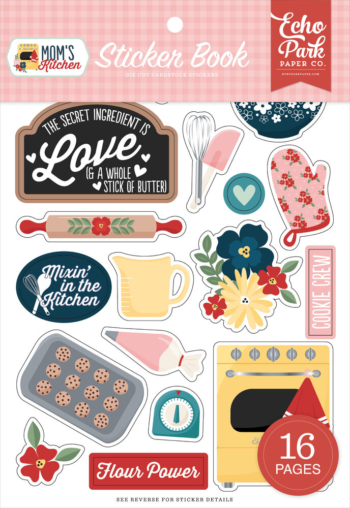 Echo Park Mom's Kitchen Sticker Book (MK470029)
