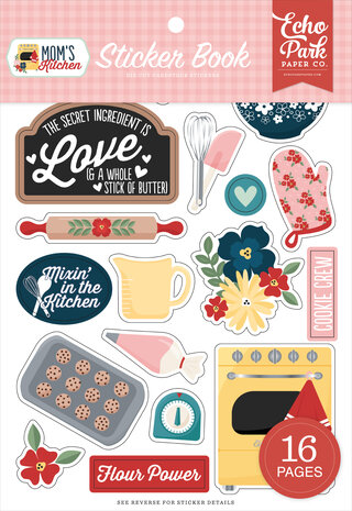 Echo Park Mom's Kitchen Sticker Book (MK470029)