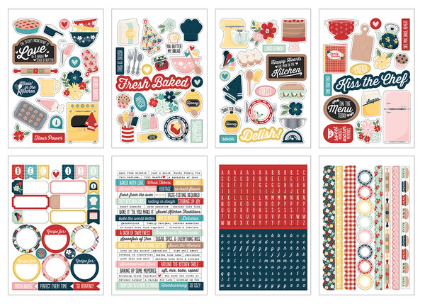 Echo Park Mom's Kitchen Sticker Book (MK470029)