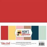 Echo Park Mom's Kitchen 12x12 Inch Coordination Solids Paper Pack (MK470015)