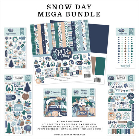 Echo Park Snow Day Mega Bundle (SD469050)