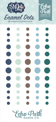 Echo Park Snow Day Enamel Dots (SD469028)