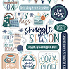 Echo Park Snow Day Chipboard Word & Phrases (SD469022)