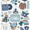 Echo Park Snow Day Chipboard Accents (SD469021)