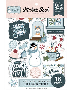 Echo Park Winter Fun Sticker Book (WF468029)