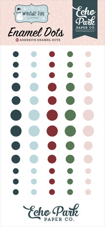 Echo Park Winter Fun Enamel Dots (WF468028)