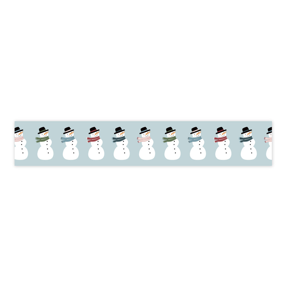 Echo Park Winter Fun Washi Tape Let's Make A Snowman (WF468027)