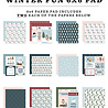 Echo Park Winter Fun 6x6 Inch Paper Pad (WF468023) Echo Park Winter Fun 6x6 Inch Paper Pad (WF468023)