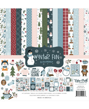 Echo Park Winter Fun 12x12 Inch Collection Kit (WF468016)