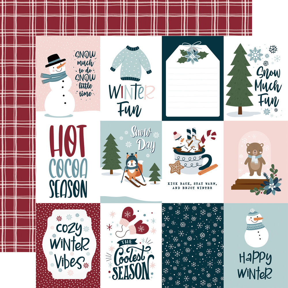 Echo Park Winter Fun 12x12 Inch Collection Kit (WF468016) Echo Park Winter Fun 12x12 Inch Collection Kit (WF468016)