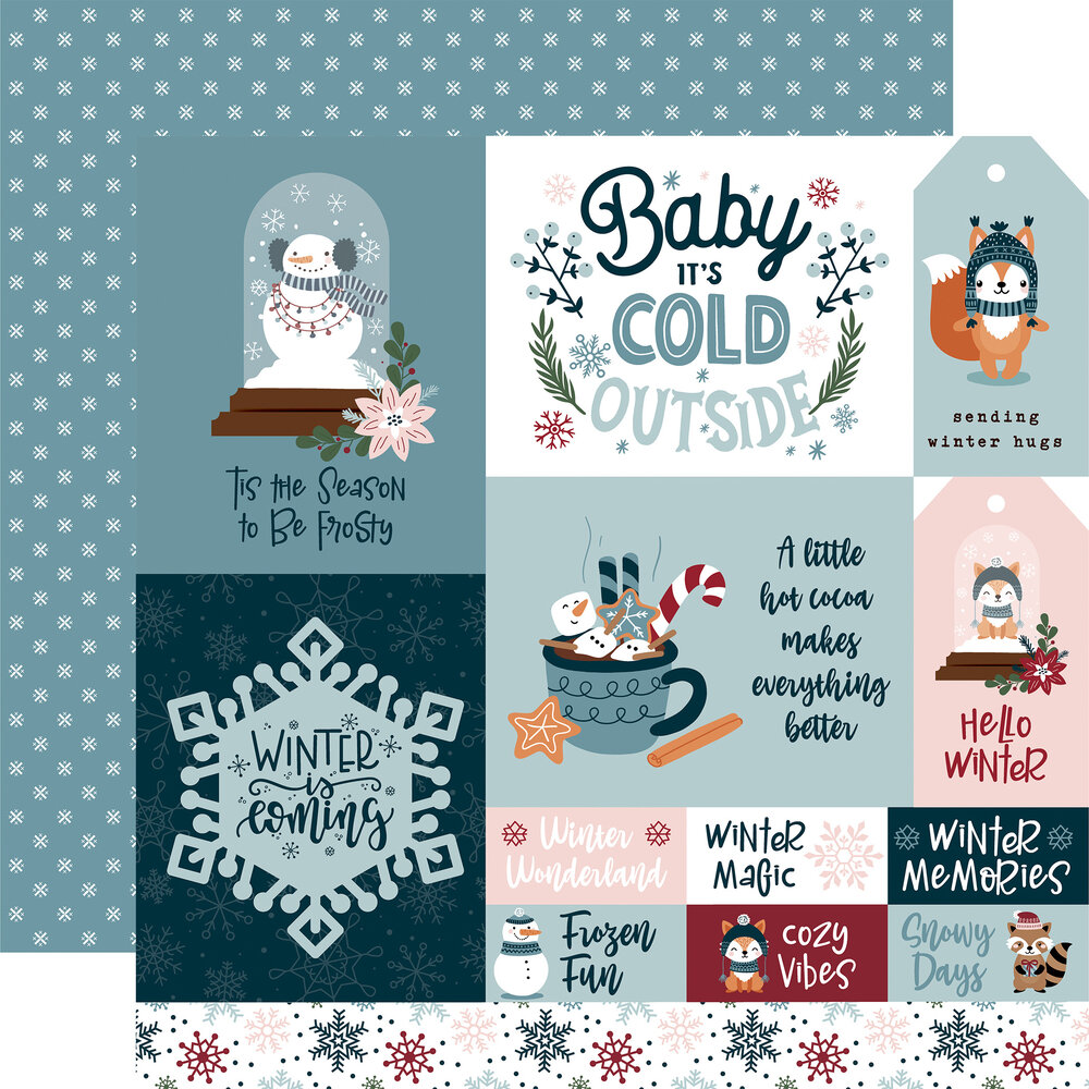 Echo Park Winter Fun 12x12 Inch Collection Kit (WF468016) Echo Park Winter Fun 12x12 Inch Collection Kit (WF468016)