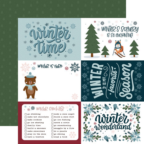 Echo Park Winter Fun 12x12 Inch Collection Kit (WF468016) Echo Park Winter Fun 12x12 Inch Collection Kit (WF468016)