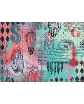 Sizzix Studio Clear Stamps w/Stencils by Mark Montano My Favorite Things (3pcs) (666954)