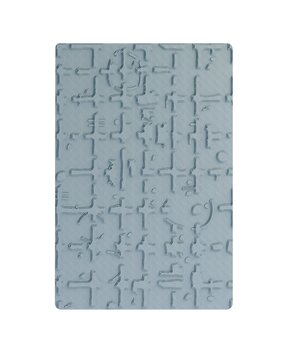 Sizzix Multi-Level Embossing Folder by Seth Apter Grid Graph (667020)