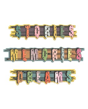 Sizzix Thinlits Die by Seth Apter Word Wafers #2 (24pcs) (667021) Sizzix Thinlits Die by Seth Apter Word Wafers #2 (24pcs) (667021)