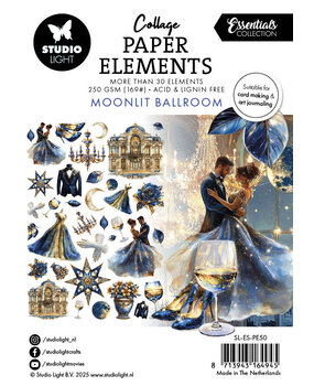 Studio Light Moonlit Ballroom Collage Paper Elements (SL-ES-PE50)