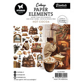 Studio Light Hot Cocoa Collage Paper Elements (SL-ES-PE49)