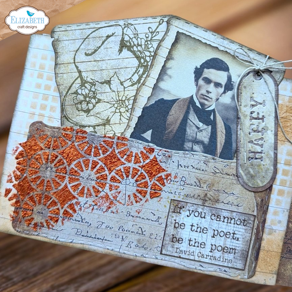 Elizabeth Craft Designs Golden Season Dies Build a Journal (2292)