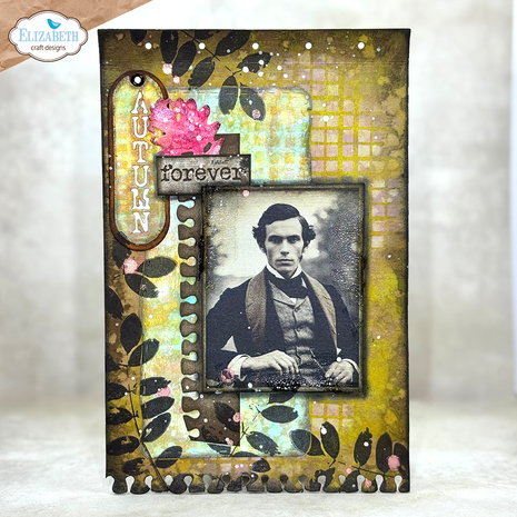 Elizabeth Craft Designs Golden Season Dies Build a Journal (2292)