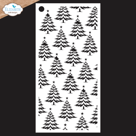 Elizabeth Craft Designs Golden Season Stencil Journal Stencils 9 (S058)