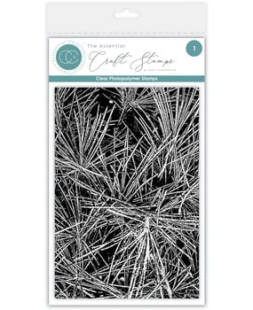 Craft Consortium Journalling & Mixed Media Phase 3 Clear Photopolymer Stamps Pine Needles (CCESTMP014)