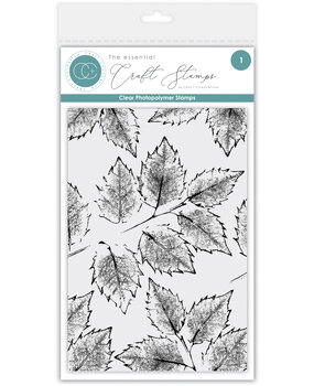 Craft Consortium Journalling & Mixed Media Phase 3 Clear Photopolymer Stamps Holly (CCESTMP013)