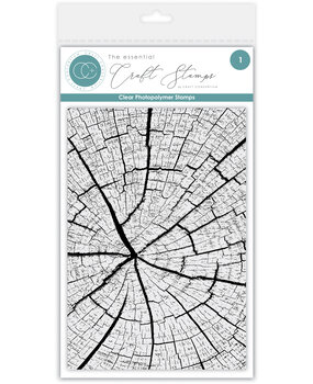 Craft Consortium Journalling & Mixed Media Phase 3 Clear Photopolymer Stamps Log (CCESTMP012)