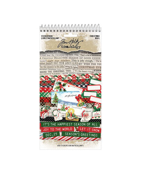 Idea-ology Tim Holtz Christmas Sticker Book (TH94451)