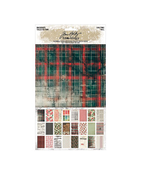 Idea-ology Tim Holtz Christmas Backdrops (TH94443)
