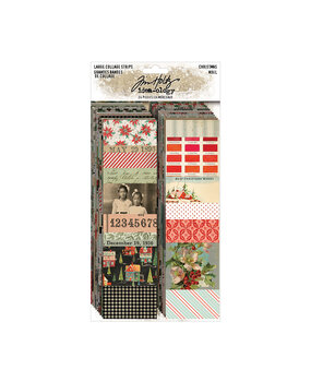 Idea-ology Tim Holtz Christmas Large Collage Strips (TH94410)