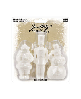 Idea-ology Tim Holtz Christmas Salvaged Figures Large (TH94361)