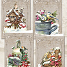 Creatief Art Christmas Animals 04 Card Kit (RE2530-0105) Creatief Art Christmas Animals 04 Card Kit (RE2530-0105)