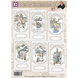 Creatief Art Merry Christmas 04 Card Kit (SWK85-0109)