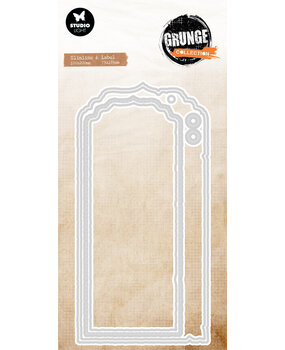 Studio Light Slimline & Label Grunge Cutting Dies (SL-GR-CD1063)
