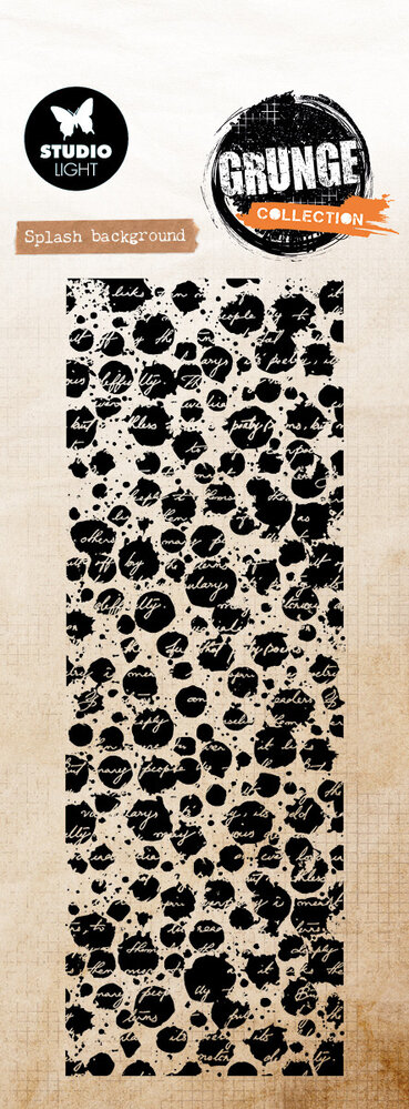 Studio Light Splash Background Grunge Clear Stamp (SL-GR-STAMP890) Studio Light Splash Background Grunge Clear Stamp (SL-GR-STAMP890)
