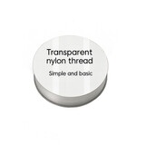 Simple and Basic Transparent Nylon Thread (0,12mmx50m) (SBA653)