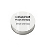 Simple and Basic Transparent Nylon Thread (0,12mmx50m) (SBA653)