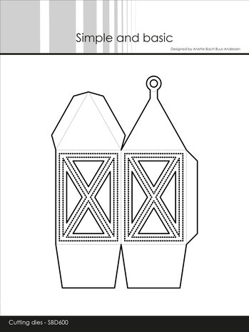 Simple and Basic Lantern Medium Dies (SBD600)