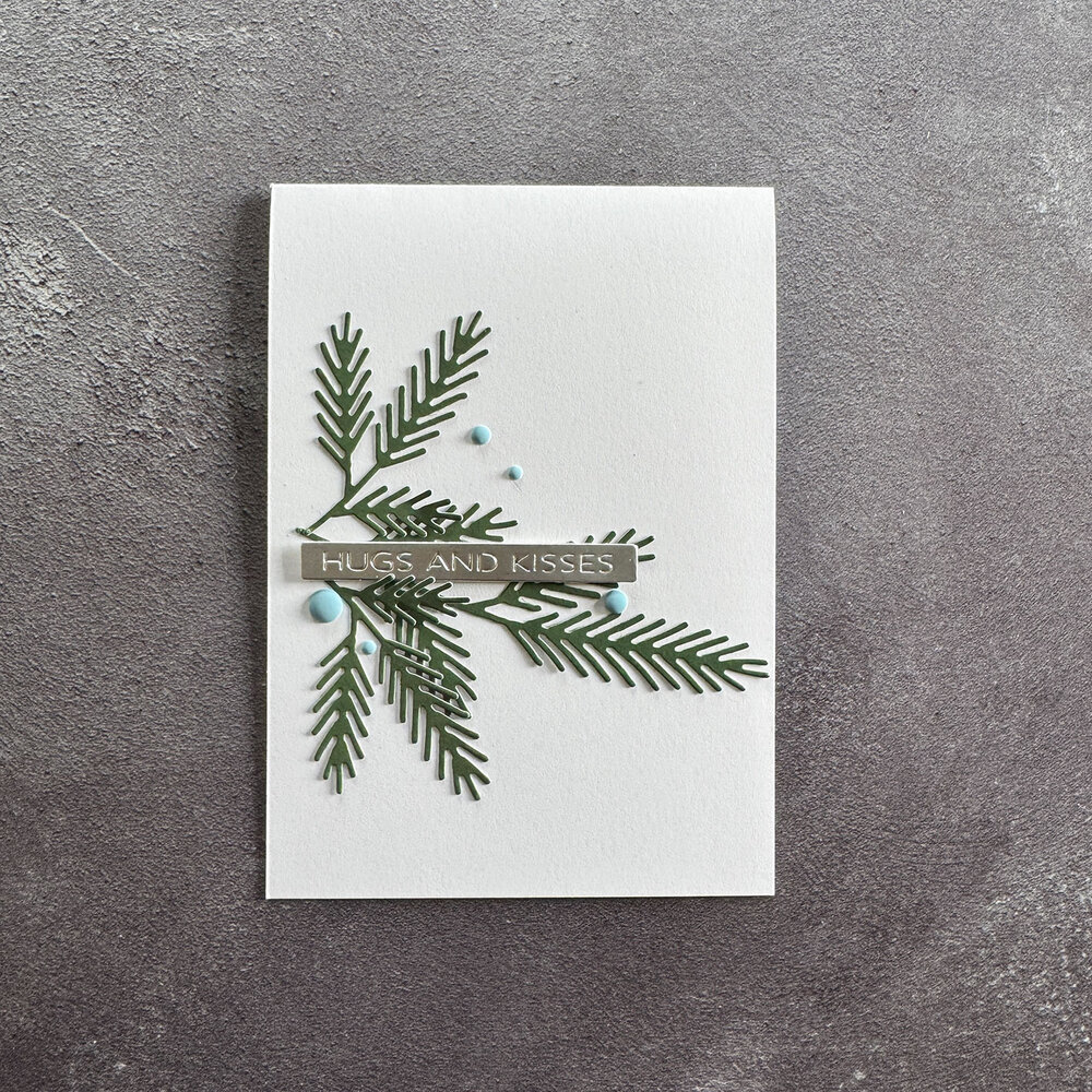 Simple and Basic Pine Branches Dies (SBD606)